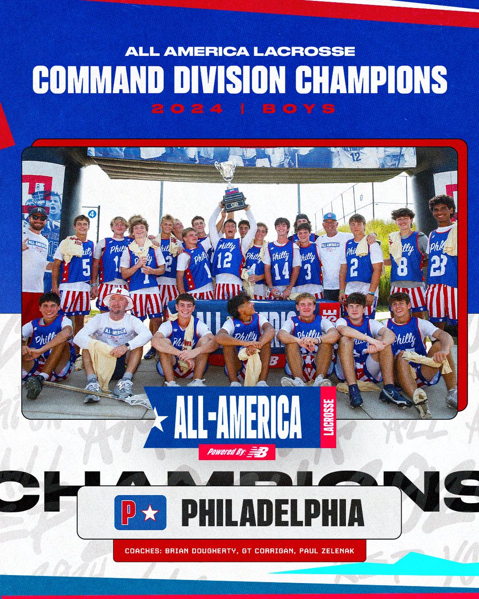 CSELax's tweet image. The 2024 New Balance All-America Boys Champions 🏆🥇