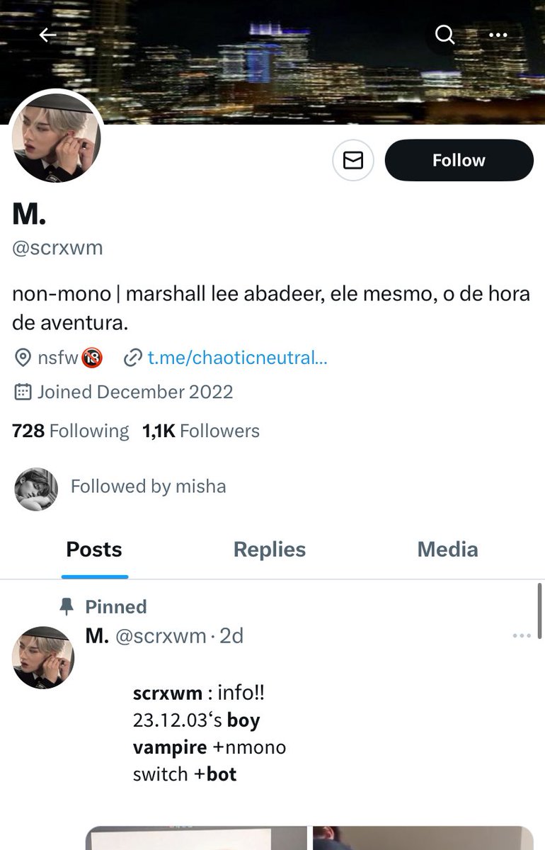 ‼️‼️‼️‼️

Oi gente! Aqui é o Marshall (<a href="/scrxwm/">M.</a>), eu acabei perdendo o acesso à minha conta antiga, aí tive que criar essa nova, quem puder me ajuda com um rt por favor! Obrigado. <3