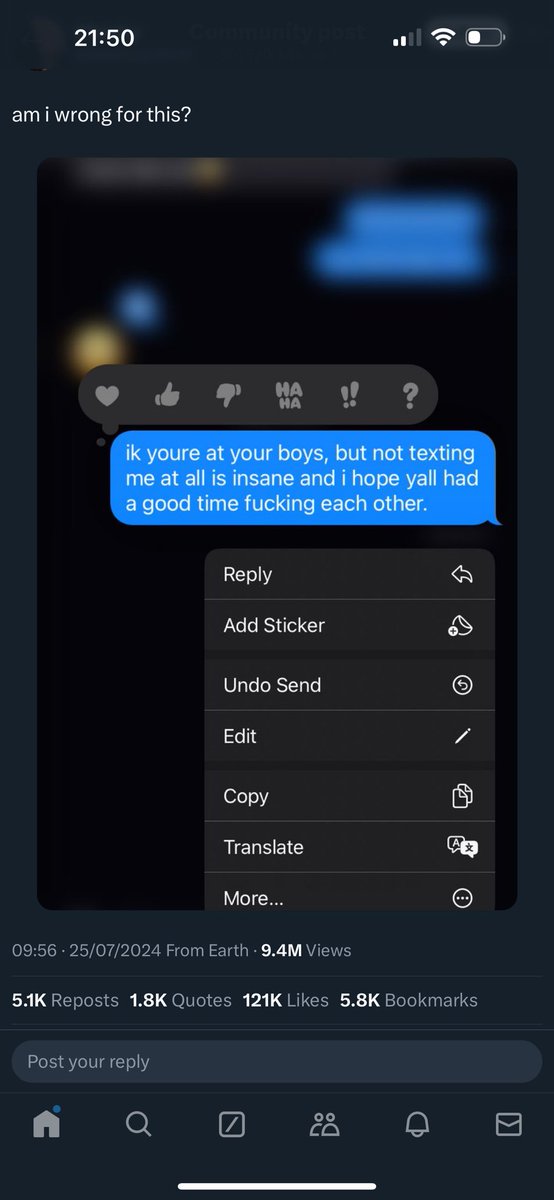 FireKKShark's tweet photo. Nicole texting Rugby lad Ciaran once they’re outside the villa #LoveIsland https://t.co/M0SU4o8rAd