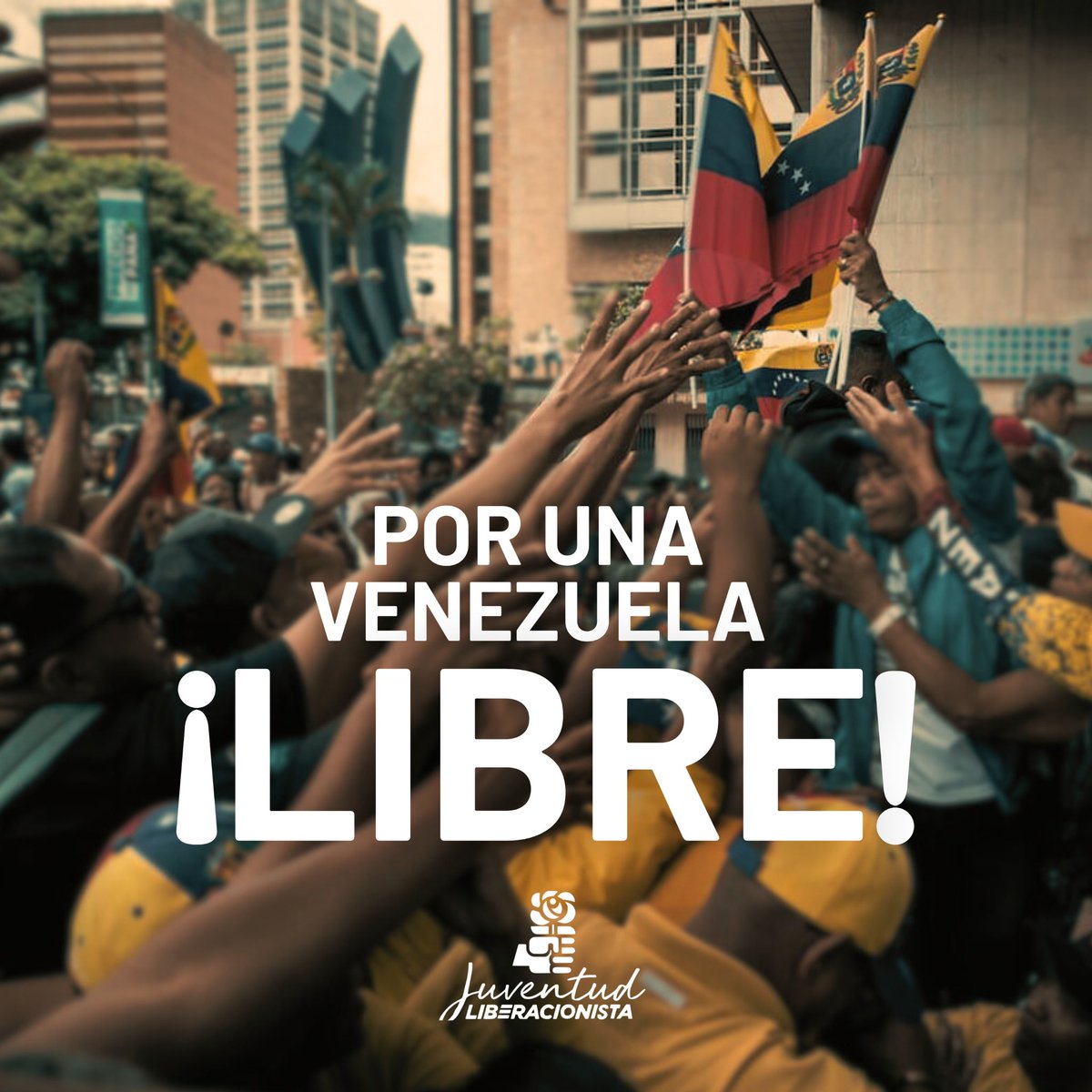 PLNJuventud's tweet photo. Exigimos respeto a la voluntad del pueblo y el retorno a la democracia✊🏼 

Apoyamos la lucha por la libertad, paz y justicia en Venezuela🇻🇪 #venezuelalibre https://t.co/QMrtVgEuxz