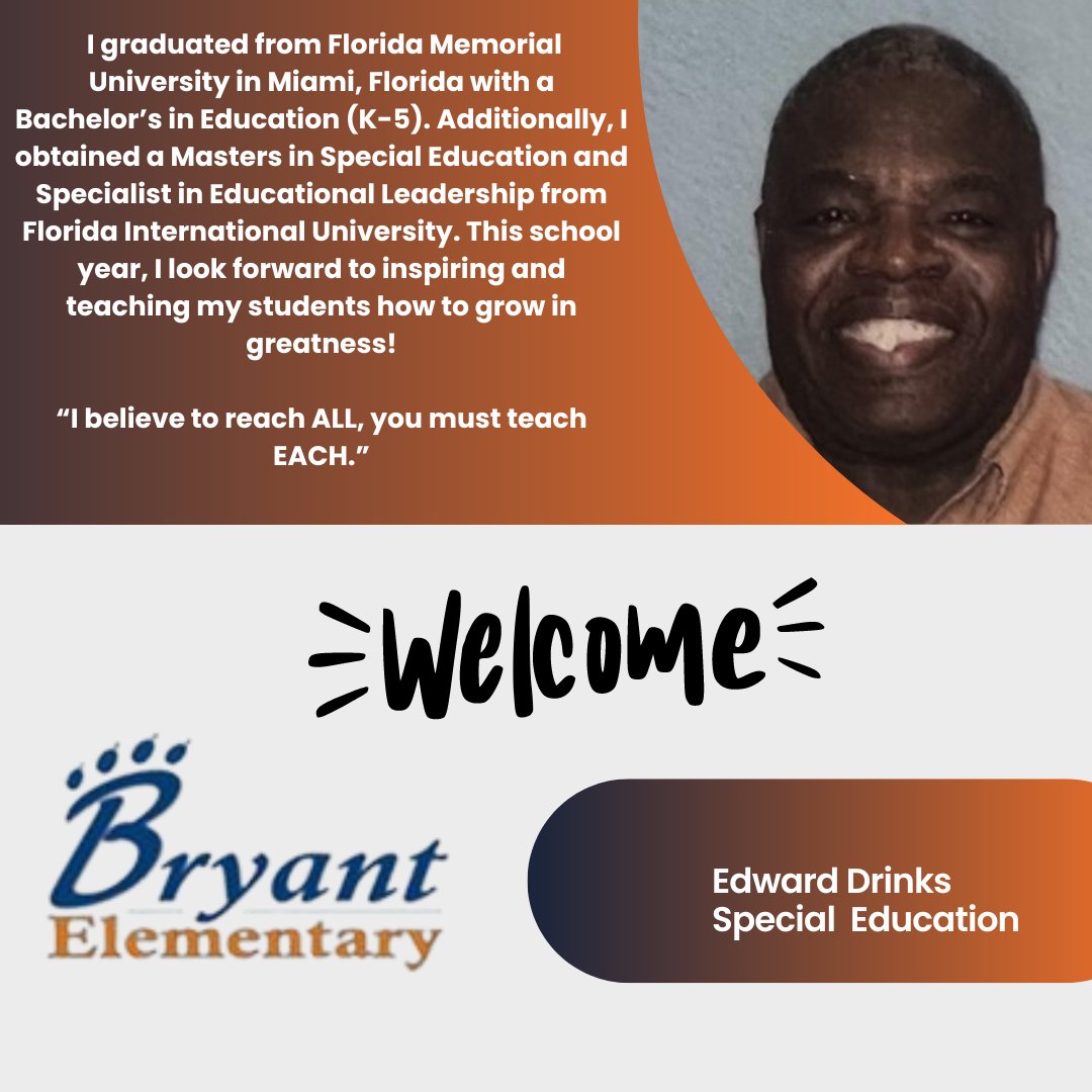 TeamBryantES's tweet photo. Welcome Our New Bryant Family Members!! https://t.co/nAlEz0BImq