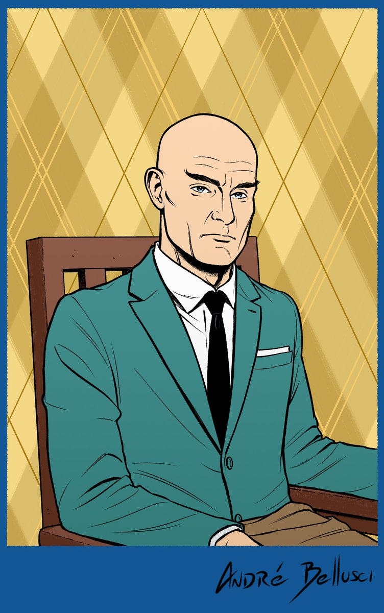 andrebellusci's tweet photo. Professor X

#professorx #CharlesXavier #xmen #Marvel #comics https://t.co/L2VahHH0Q7