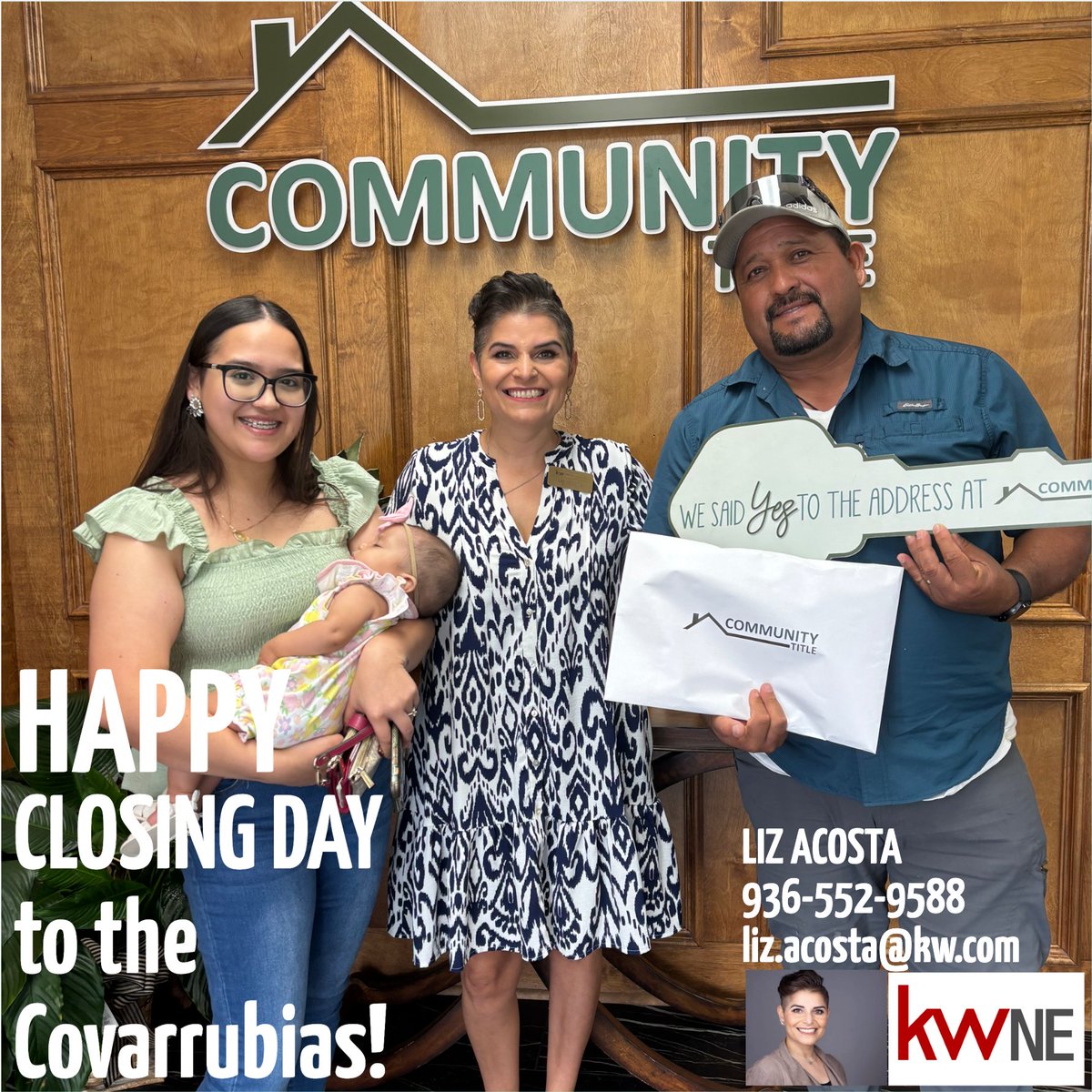lizetha217's tweet photo. 🏡🎉I am thrilled to announce that the Covarrubias family has just closed on their beautiful new home! 🌟 Here's to new beginnings, endless memories, and a place to call their own. Congratulations! 
Welcome to the neighborhood, Covarrubias family! 🏠
 #WelcomeHome #listitwithliz https://t.co/w9cQJFrN5I