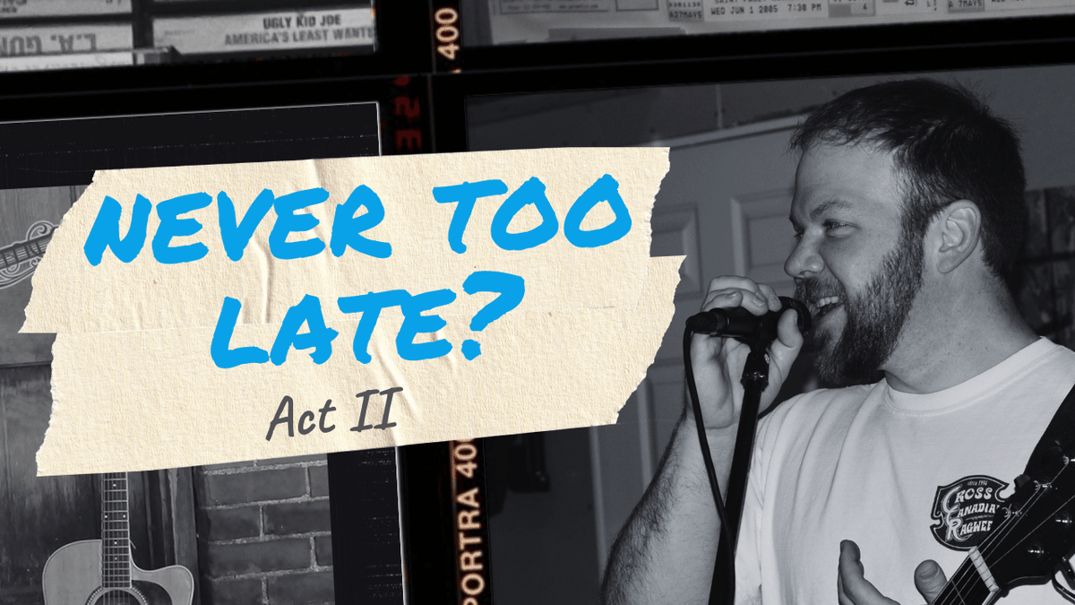planetcorey's tweet photo. NEW VIDEO: "Midlife Musician Burnout Recovery Plan"

It talks about why I'm jumping back into this music thing at 52 years old after 7 years of burnout.

Scroll down for link... 👇 https://t.co/oUlJ8YRskK