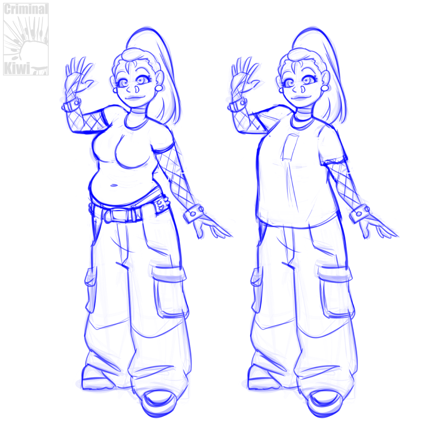 Recently been looking to redesign some of my OCs as I don't feel like ...