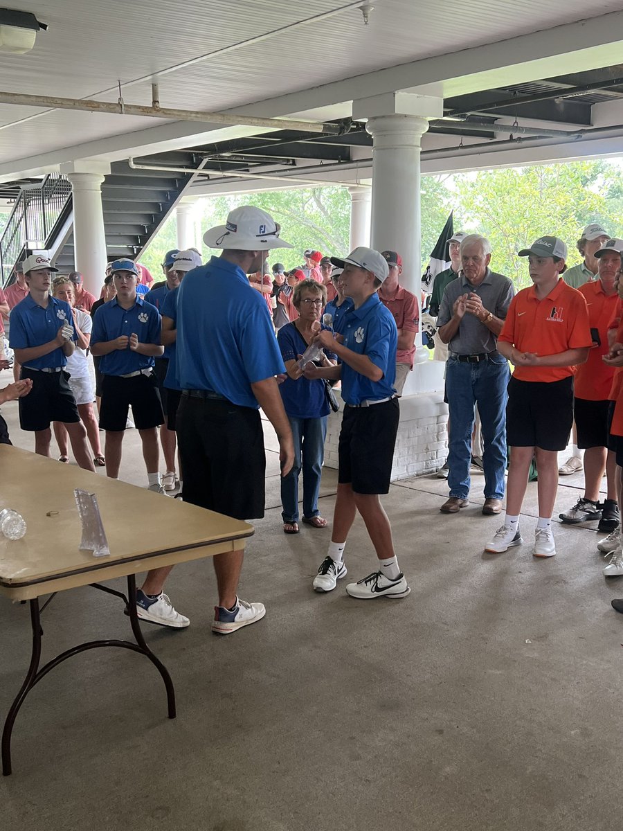 Scottie Invitational was today.  Griffin placed 2nd with a 71. We travel to Central City on Wednesday for our next match. A lot of good scores today.