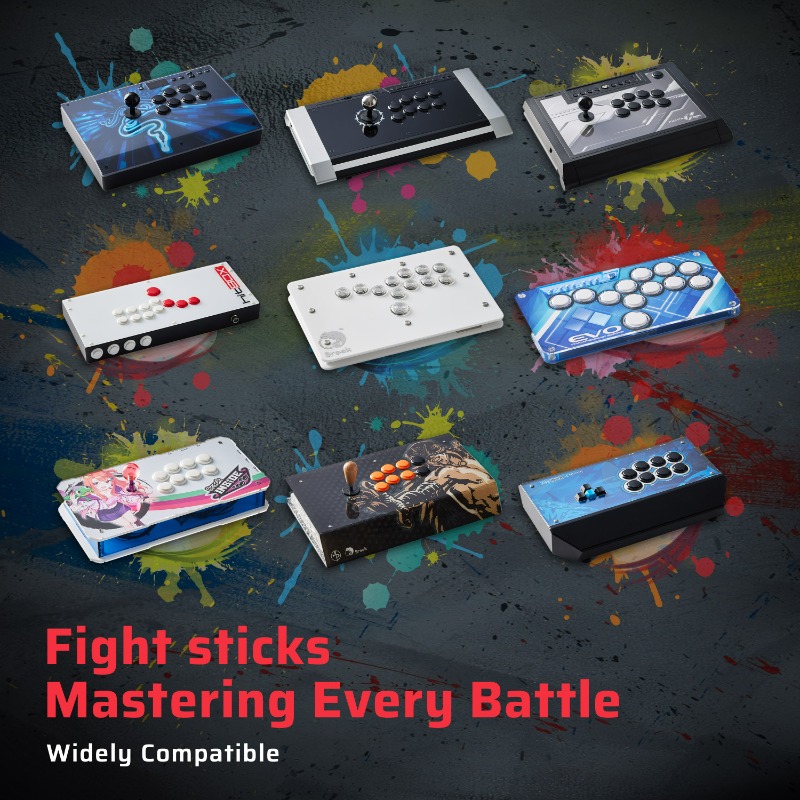 brookgamingfans's tweet photo. With #WingmanFGC, you can use your favorite stick to play and fully experience the thrill of fighting games on the #PS5!

☑ Support 60+ Arcade Sticks &amp; Fighting Game Controllers 
☑ Ultra-Low Latency 
☑ Plug &amp; Play Design 
☑ eSport-Ready