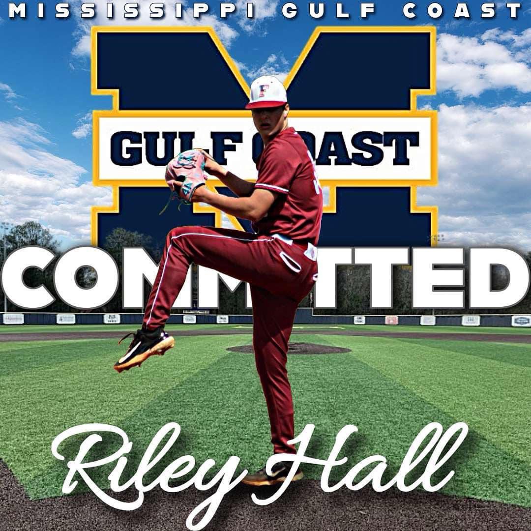 Proud of <a href="/rileyhall33/">Riley Hall</a> and his commitment to Mississippi Gulf Coast!! #FaithStrong