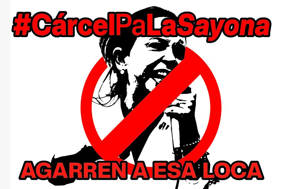 #CárcelPaLaSayona ya basta de violencia, esta señora debe de estar presa.