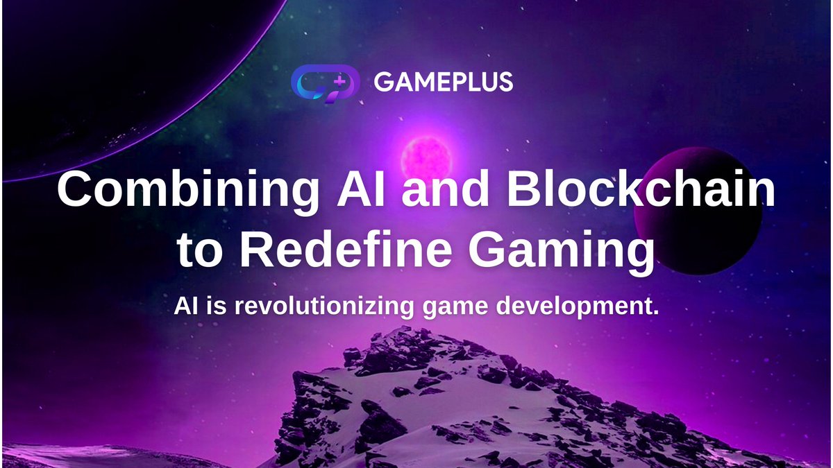 Exciting developments at Game Plus!📢 We're integrating advanced AI with ...