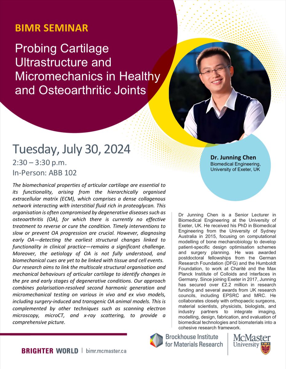 Junning Chen (@chen_junning) on Twitter photo It is a great pleasure to visit <a href="/McMasterU/">McMaster University</a> as part of our international colllabortion funded by <a href="/NSERC_CRSNG/">NSERC / CRSNG</a> . Looking forward to meet people at <a href="/BIMR_McMaster/">Brockhouse Institute for Materials Research (BIMR)</a> and @CCEMCanada tomorrow to share some of our recent work! It is a great pleasure to visit <a href="/McMasterU/">McMaster University</a> as part of our international colllabortion funded by <a href="/NSERC_CRSNG/">NSERC / CRSNG</a> . Looking forward to meet people at <a href="/BIMR_McMaster/">Brockhouse Institute for Materials Research (BIMR)</a> and @CCEMCanada tomorrow to share some of our recent work!