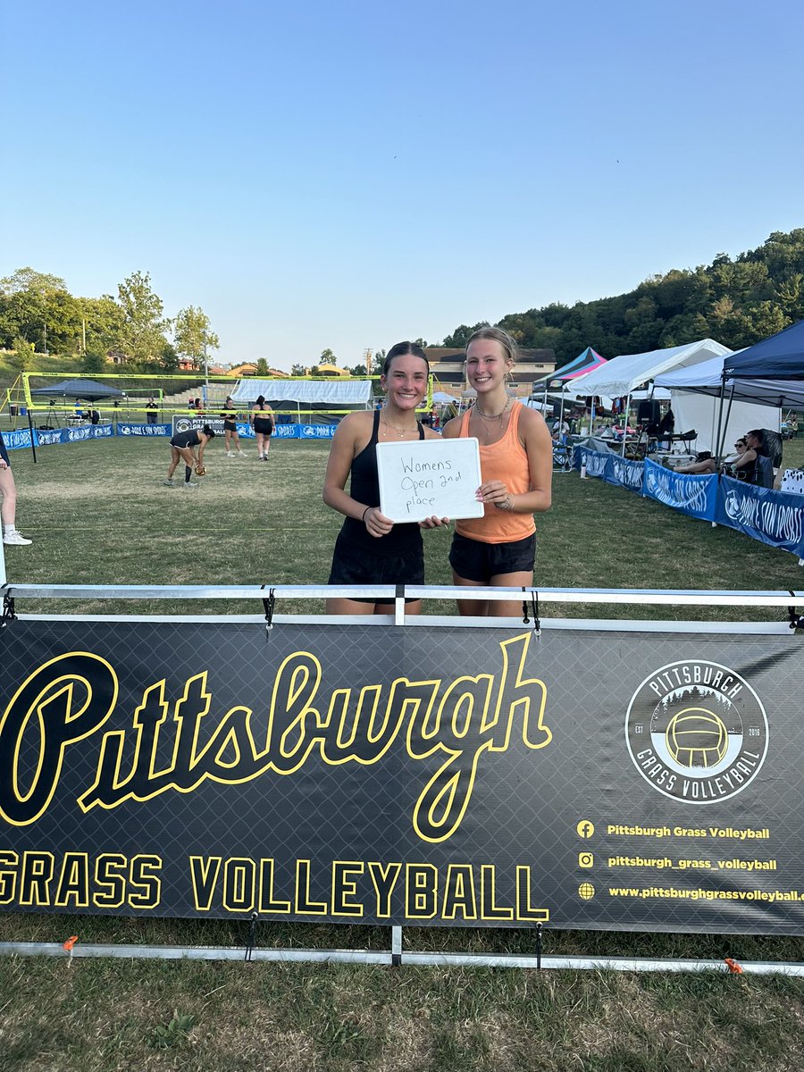 Fun weekend at the Pittsburgh Grass Open. Back-to-Back 18U champions  and 2nd place in Women’s Open!  Huge thanks to my amazing doubles partner Isabelle Hoppe!