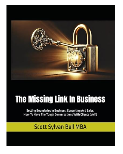scottsbell's tweet photo. So... over the last few weeks I wrote a book on boundaries in business, consulting and sales. Its much needed for better communication. I would love if you picked up a copy https://t.co/lmpfKcV3gC #missinglink  #sales #boundaries #communication https://t.co/LfrD0S3Kvh