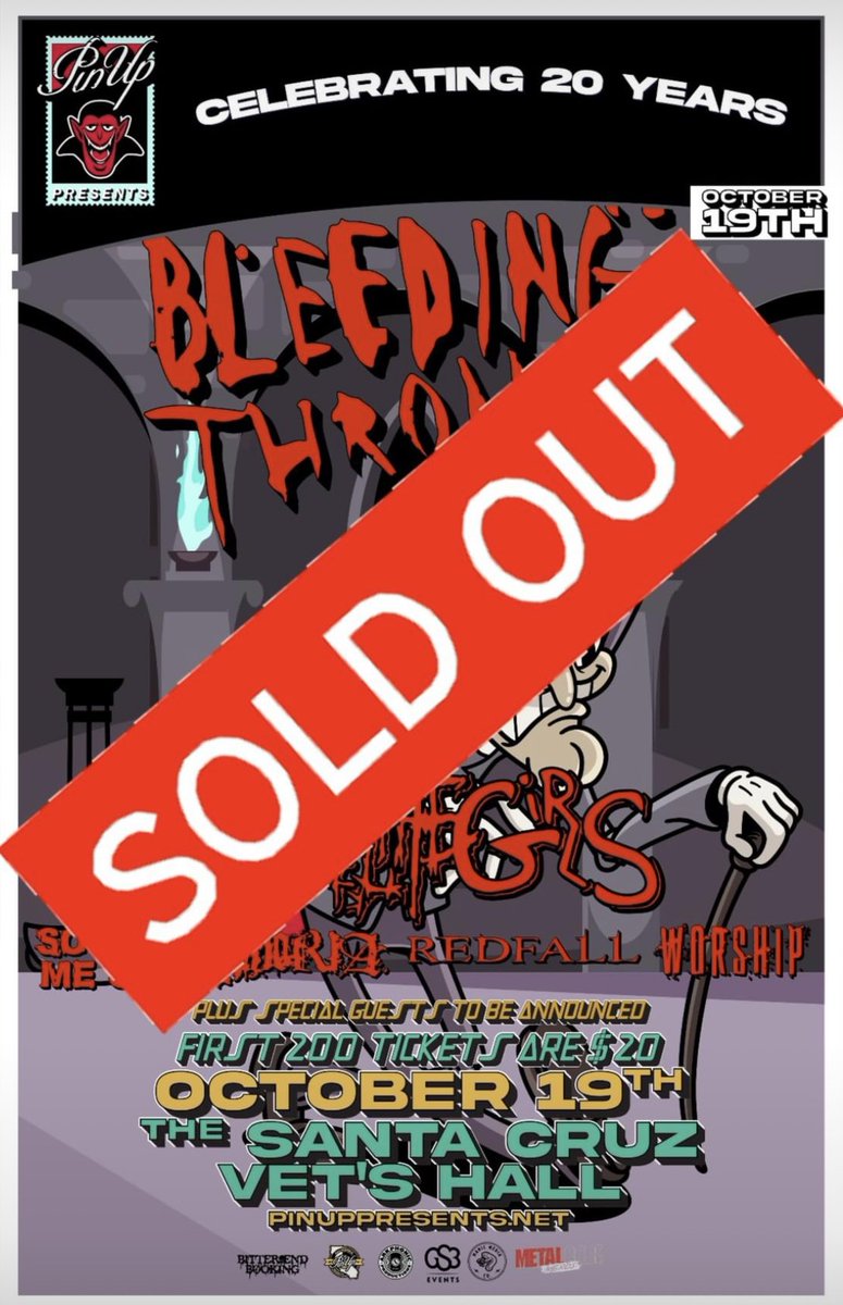 Hope you all got your tickets