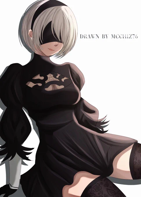 Quick 2B drawing #NieRAutomata #nier #2B #fanart