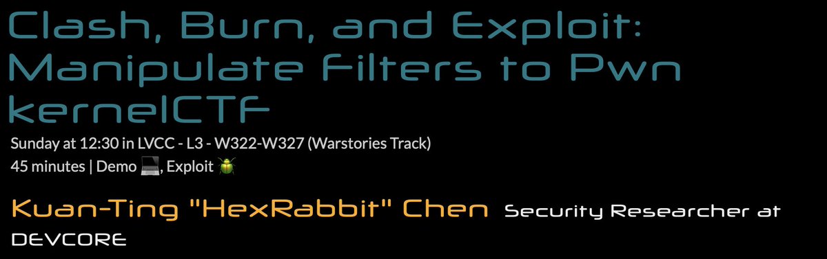 I think I'm finally prepared for my first talk at DEFCON!

#DEFCON32