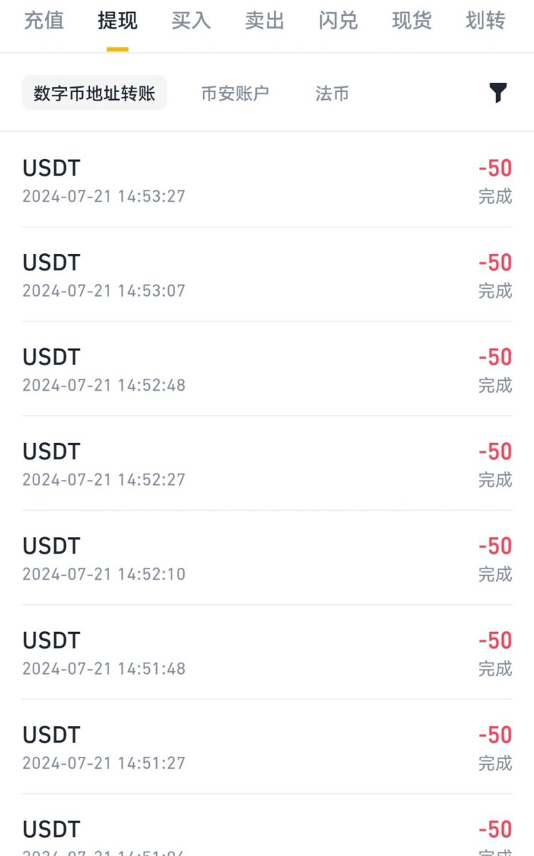 上一期抽奖已发送完毕！

新的一周再抽10个 50U
还是老规矩，留BSC地址
❤️➕🔁

72H开！