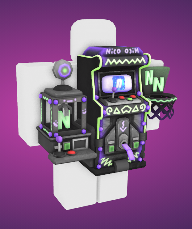 Ore_Chainsaw's tweet photo. Portable Arcade accessory
-------------------------   
Also for Nicos 
#RobloxDev #ROBLOX #Blender #Blender3D https://t.co/q2eFnBUpLu