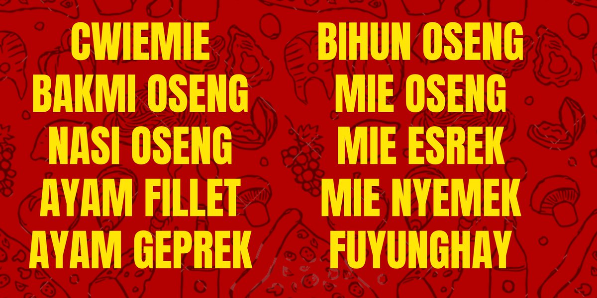 nawangskyyyy's tweet image. "Back To Home"

dapur yang dingin memanas kembali bung👌🏻
Only 12k aza tak jamin kenyang sampe musim semi tiba! 

📍maps.app.goo.gl/BoPb2bTu4FDUDb…

Grabfood soon!
