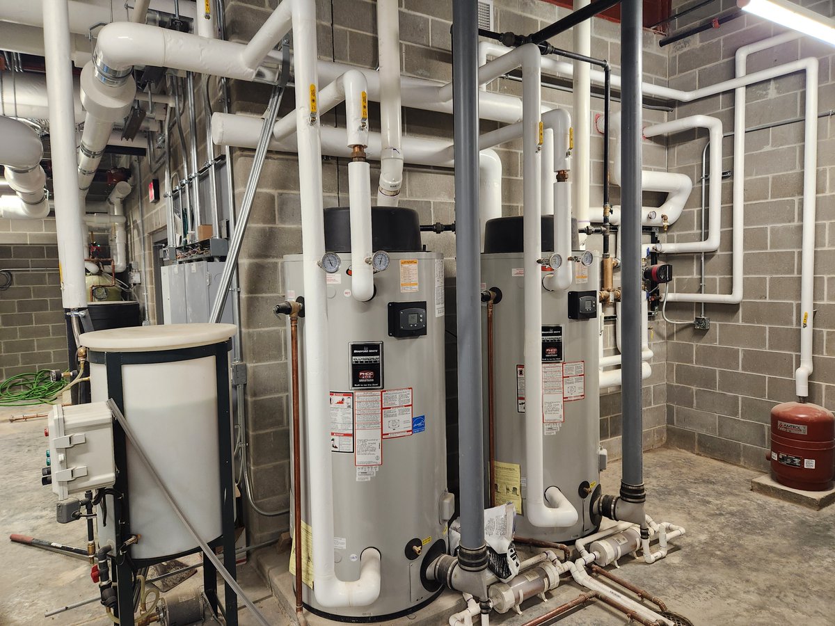 cwsuter's tweet photo. Our Commercial Plumbing crew just finished up this project for Vermillion Schools! https://t.co/MtiXBHyYTn