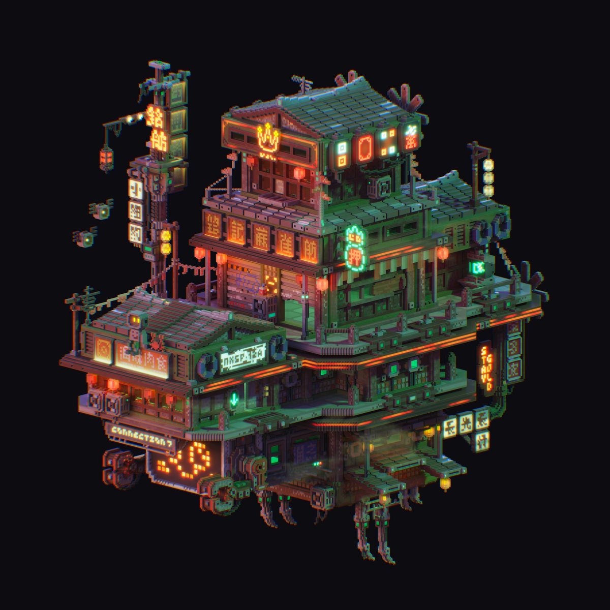 "ESCAPEE 2047 | 逃生者 2047"
#voxel #voxelart #magicavoxel
