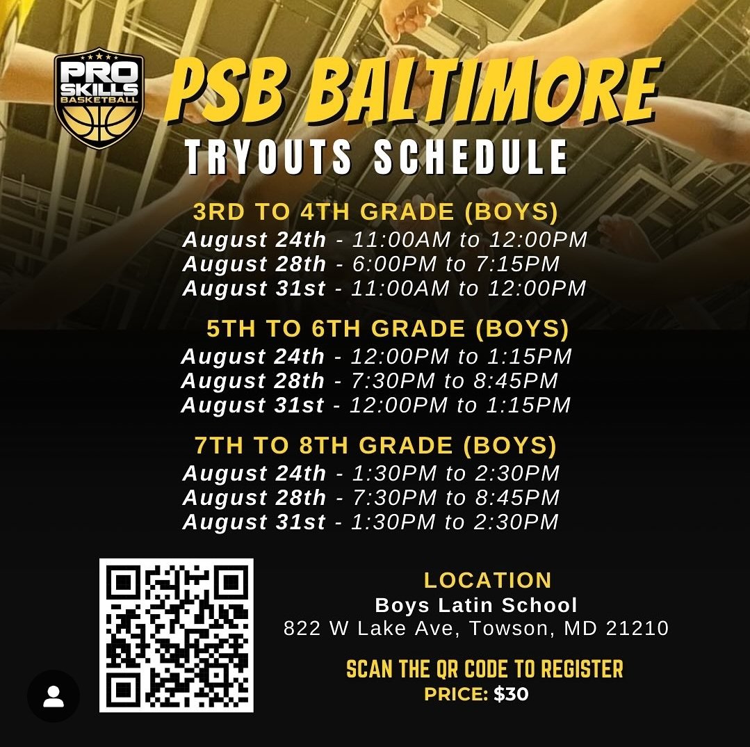 Come join us as we continue to build PSB Baltimore brand.