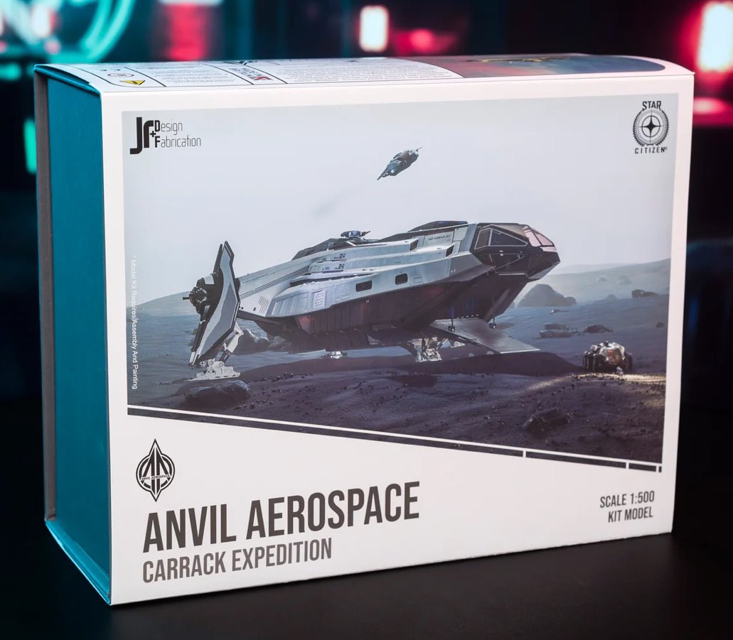 JRDesFab's tweet photo. They’re back! 
Hurry before they sell out again #StarCitizen #kitmodels #CrusaderIndustries #MSR #MercuryStarRunner #AnvilAerospace #CarrackExpedition #Carrack #JRDF https://t.co/VbftYmFZU9