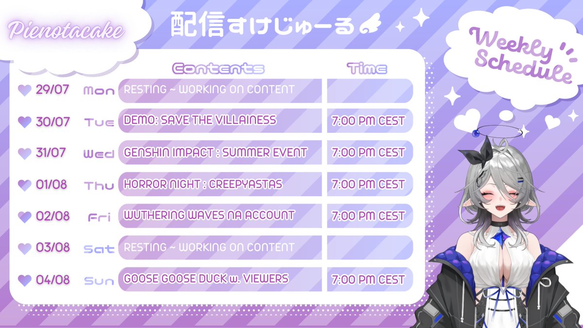 pienotacake's tweet photo. the otome games comeback is real gang
♡ twitch : https://t.co/ZtYskdnPyc
♡ art : #pieCAKE
♡ clips : #pie4K
♡ ko-fi : https://t.co/mvuHNkfmEW https://t.co/jYDpnGPzlo
