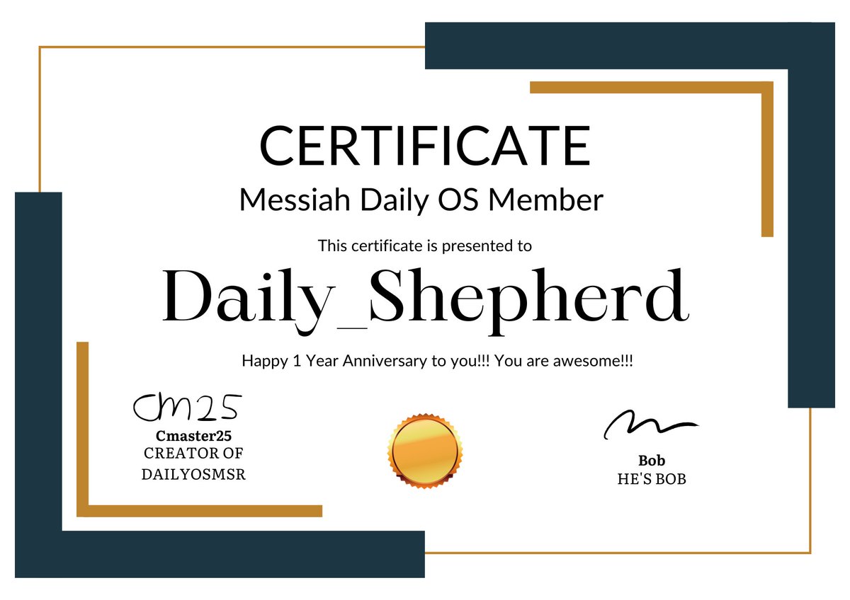 Congratulations to <a href="/Daily_Shepherd/">Daily Shepherd from OneShot</a> for reaching 365 Days!!!