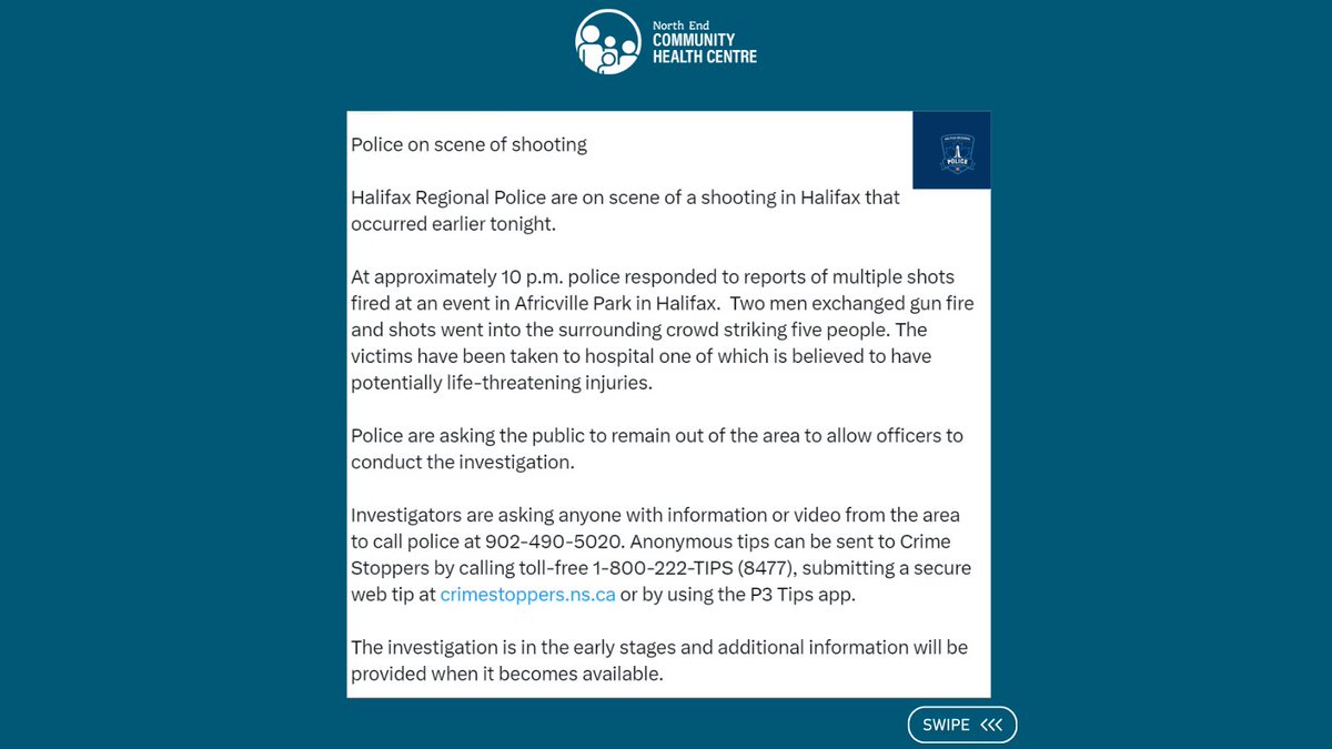 NECHC supports the Africville community in these trying times. We're committed to health equity for all and honouring Africville’s legacy. #AfricvilleStrong #CommunityHealing #NECHC #Africville #NovaScotia #CommunityHealth #Halifax