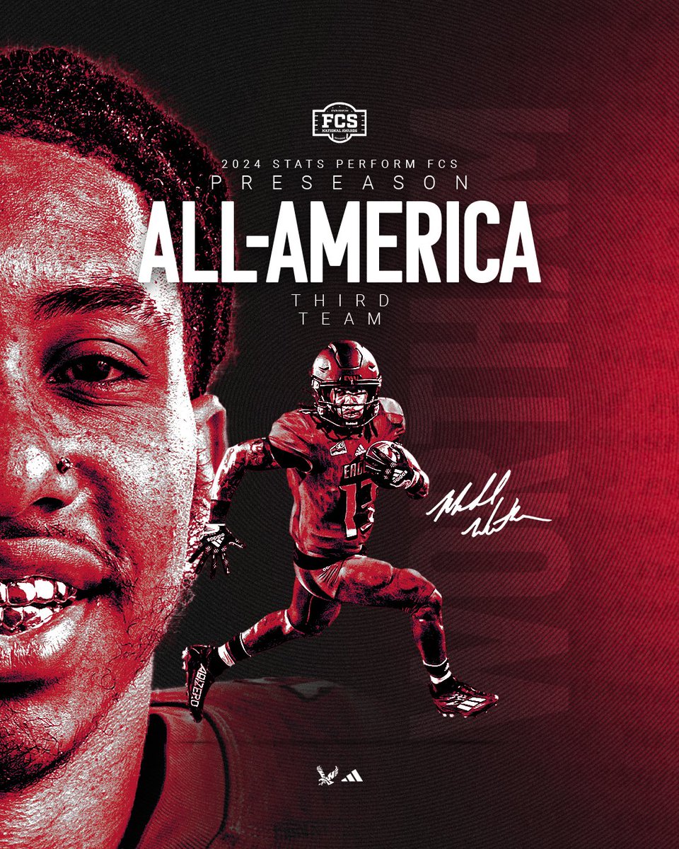 .<a href="/Moneymike61/">⚡️Michael wortham🏅💎</a> earning his spot on the @FCS_STATS Preseason All-American 3️⃣rd team!

#GoEags #EKG #BigSkyFB #spokane