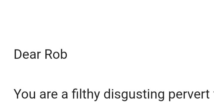 and good morning to you, reader...