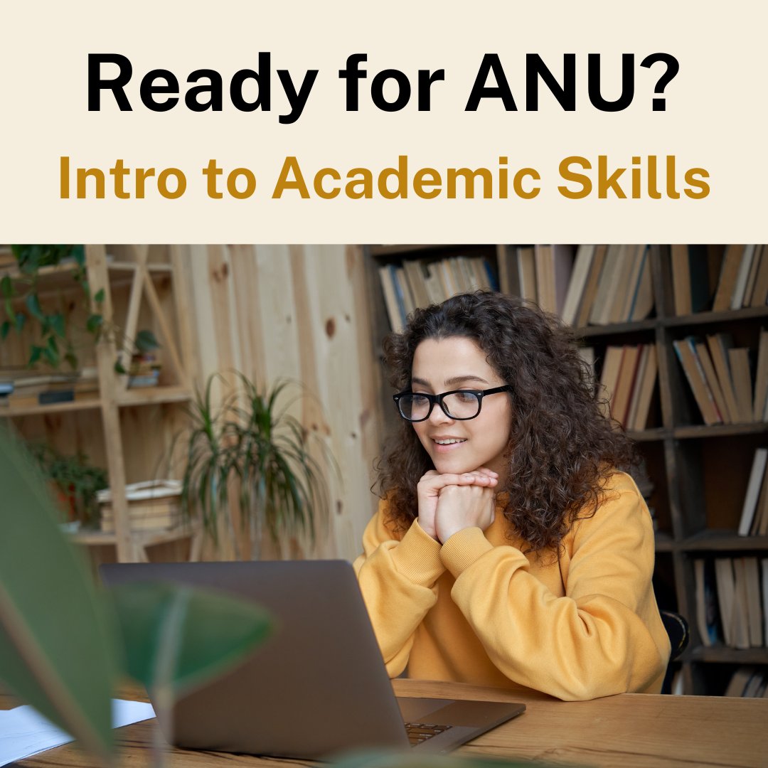 ANU_ASLC's tweet photo. Did you miss our sessions in O Week? No problem! We are running repeat workshops on Thursday. Sign up now for Digital Essentials: Navigating ANU Online Systems and Ready for ANU? Intro to Academic Skills on the Library events page https://t.co/uqcQZaXFs2
(ANU students only) https://t.co/BAdi5cUEkb