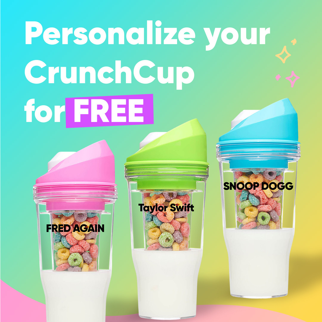 thecrunchcup's tweet photo. ✨ Personalize your CrunchCup for FREE! 🎉🥣

Get your favorite cereal on the go with a customized touch. Order now and make your CrunchCup uniquely yours! 🚀✨

🔹 US customers only
🔹 Offer valid for a limited time

🆓 https://t.co/5ZU2Gz6jK1 https://t.co/ALhAxTCQn6