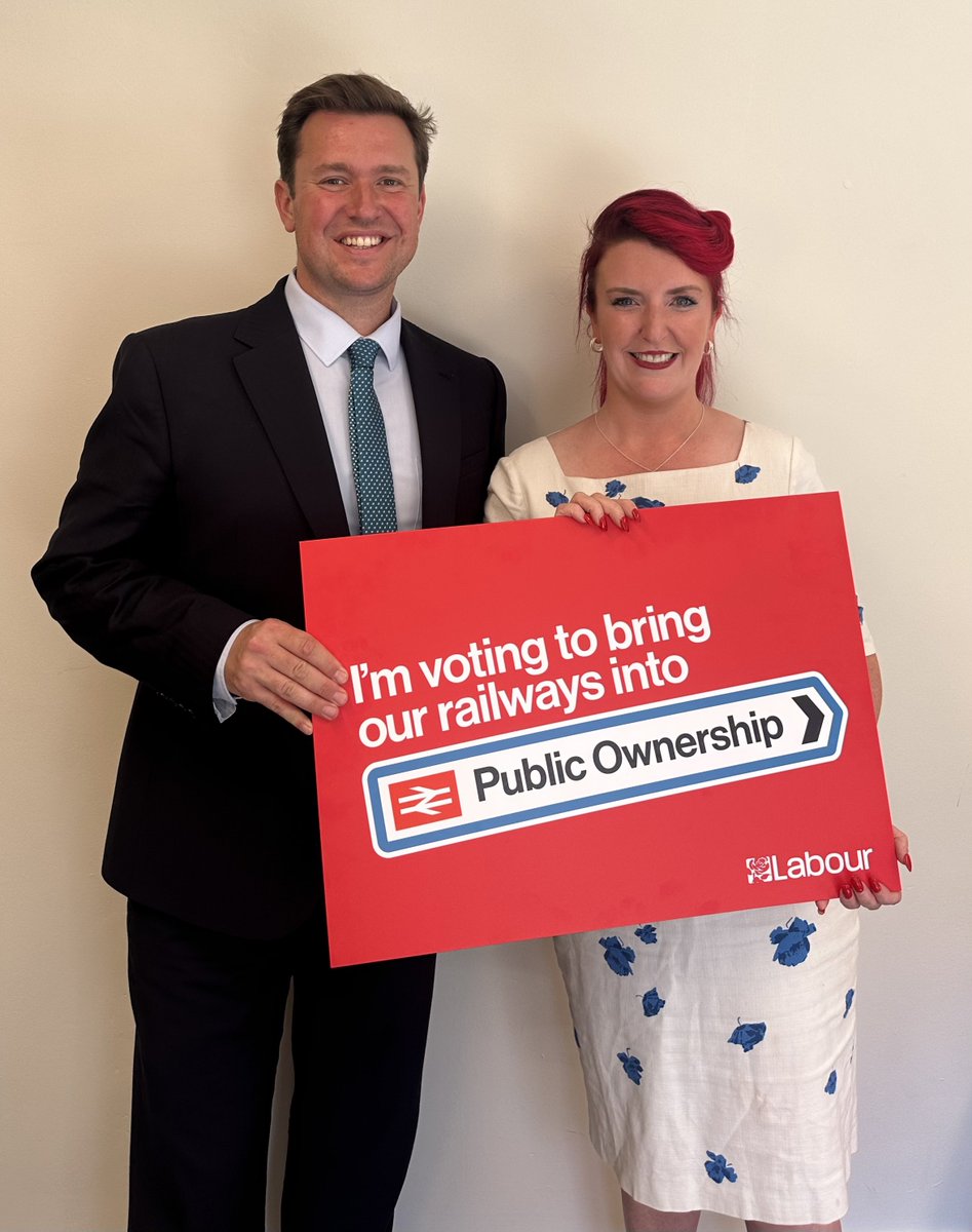 Proud to have voted tonight for the 2nd reading of the legislation that will nationalise our railways and integrate them into one organisation.

This is what we promised in the general election; it’s what people voted for; and now we’re delivering on it.

#GreatBritishRailways