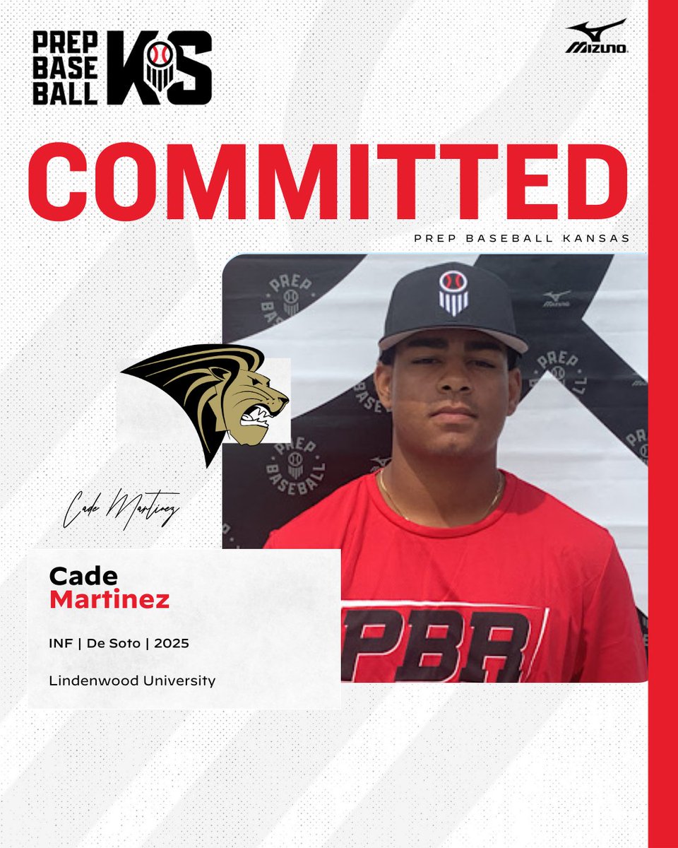 INF Cade Martinez (De Soto, 2025) commits to Lindenwood University

<a href="/cade_martinez25/">Cade Martinez</a>
<a href="/BaseballDHS17/">De Soto Wildcats</a>
<a href="/LULIONSBASEBALL/">Lindenwood University Baseball</a>

👤: loom.ly/GMZzvys