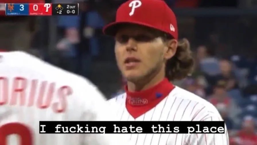 Brookie425's tweet photo. Me: **sits down to watch the Phillies**

Me five minutes later: https://t.co/27TguSLr8X