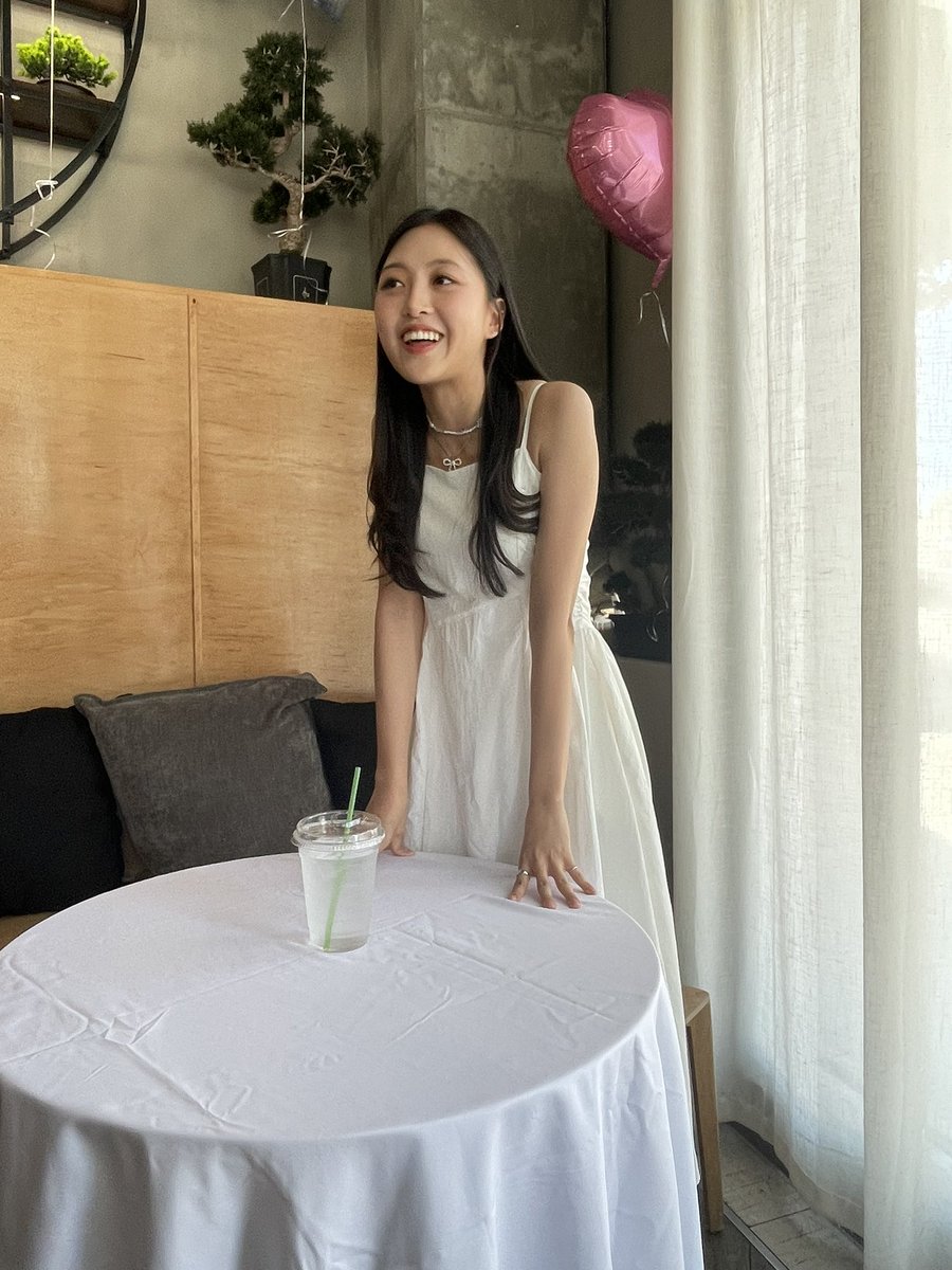 boobsadan's tweet photo. i told kyungjoo about how happy i am that she’ll still be releasing music because she has such a beautiful voice and that i hope she’ll always be happy and healthy. she said she worked really hard on her solo so please support her!! #BeWithJOO https://t.co/faenaiEgAW