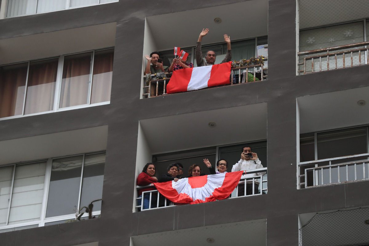 CCFFAA_PERU's tweet photo. ¡Hoy, rendimos un gran homenaje a nuestro amado #Perú!
La sociedad civil y sus #FFAA, unidas, honramos a la #patria🇵🇪con cada paso, cada grito y cada sonrisa dibujada en el rostro de nuestra gente en la #GranParada y #DesfileCívicoMilitar por motivo de nuestras #FiestasPatrias. https://t.co/jKu0ACqvyU
