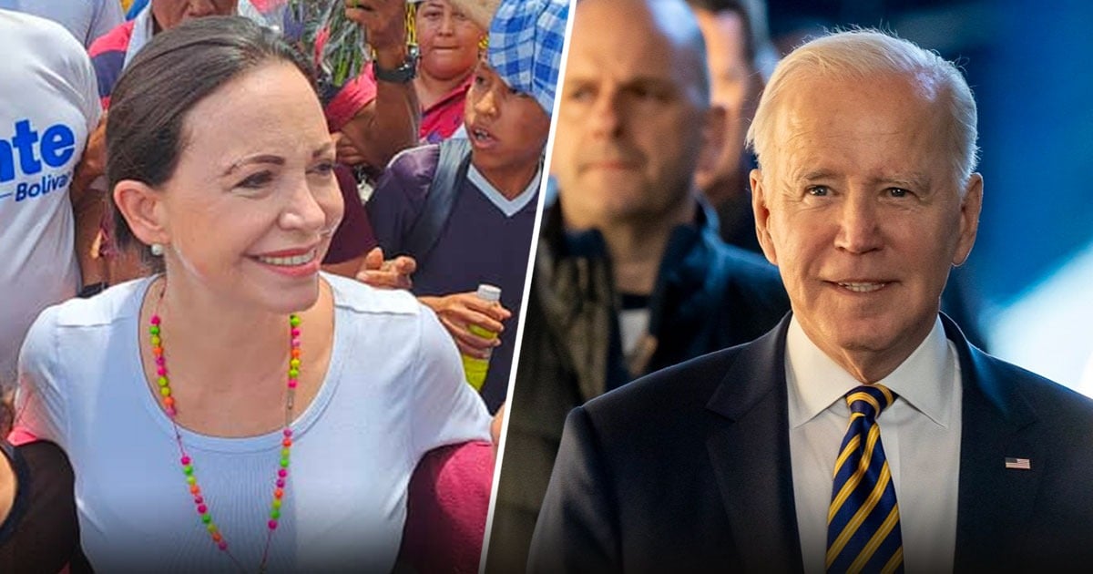 US agent in #Venezuela Maria Corina Machado is trying another coup.  She declares she has the electoral data, that she is digitizing it and uploading it to a portal.  She claims Edmundo got 73.2% of the votes and that he is the elected candidate. Shots heard around Caracas.