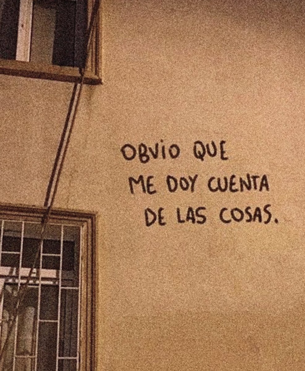 siempre me doy cuenta