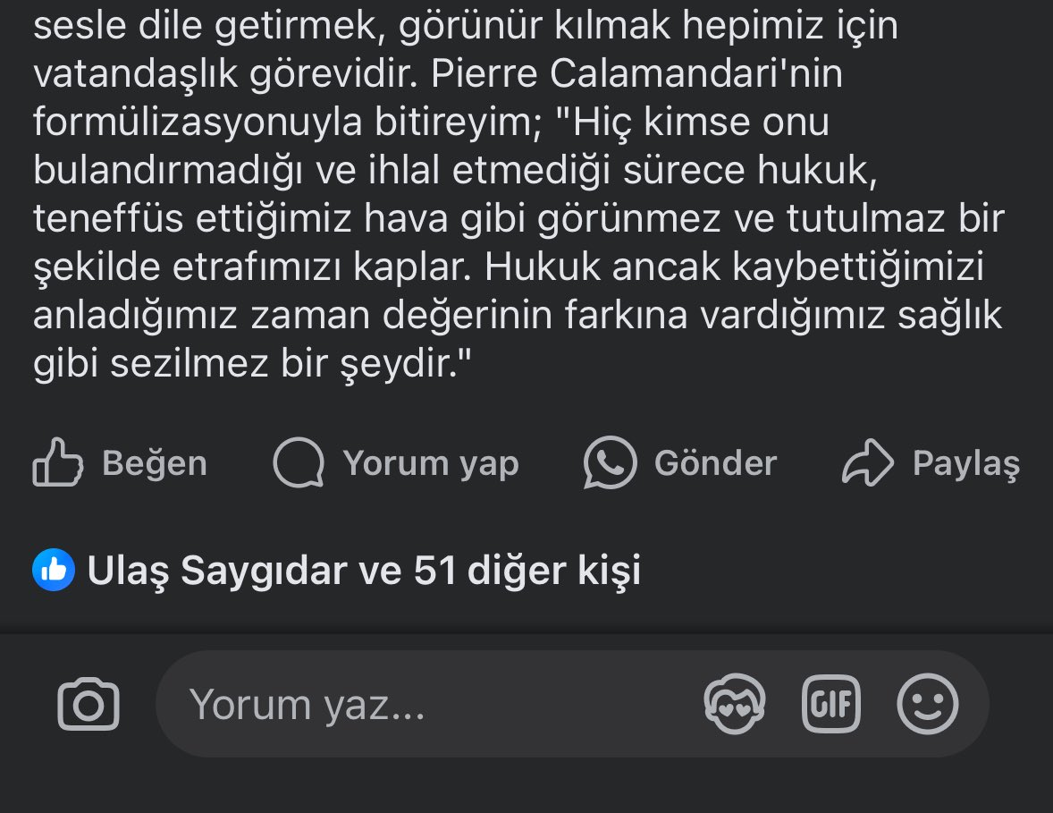 <a href="/AvEkremDonmez/">Ekrem Dönmez</a> 4 sene önce bugün yazdıklarımı tekrar edeyim ben de; o günden bugüne çok siper kaybettik mesleki olarak!