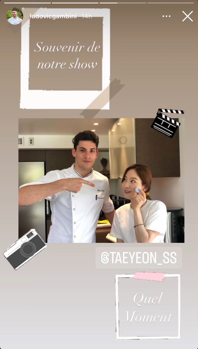 309KTYSS's tweet photo. [ENG] French chef Ludovic Gambini (who appeared on Girls’ For Rest) shared a photo with Taeyeon 💜

“A souvenir of our show
@/taeyeon_ss
What a moment”

240730 #태연 @TAEYEONsmtown https://t.co/6uIxn5BH8l