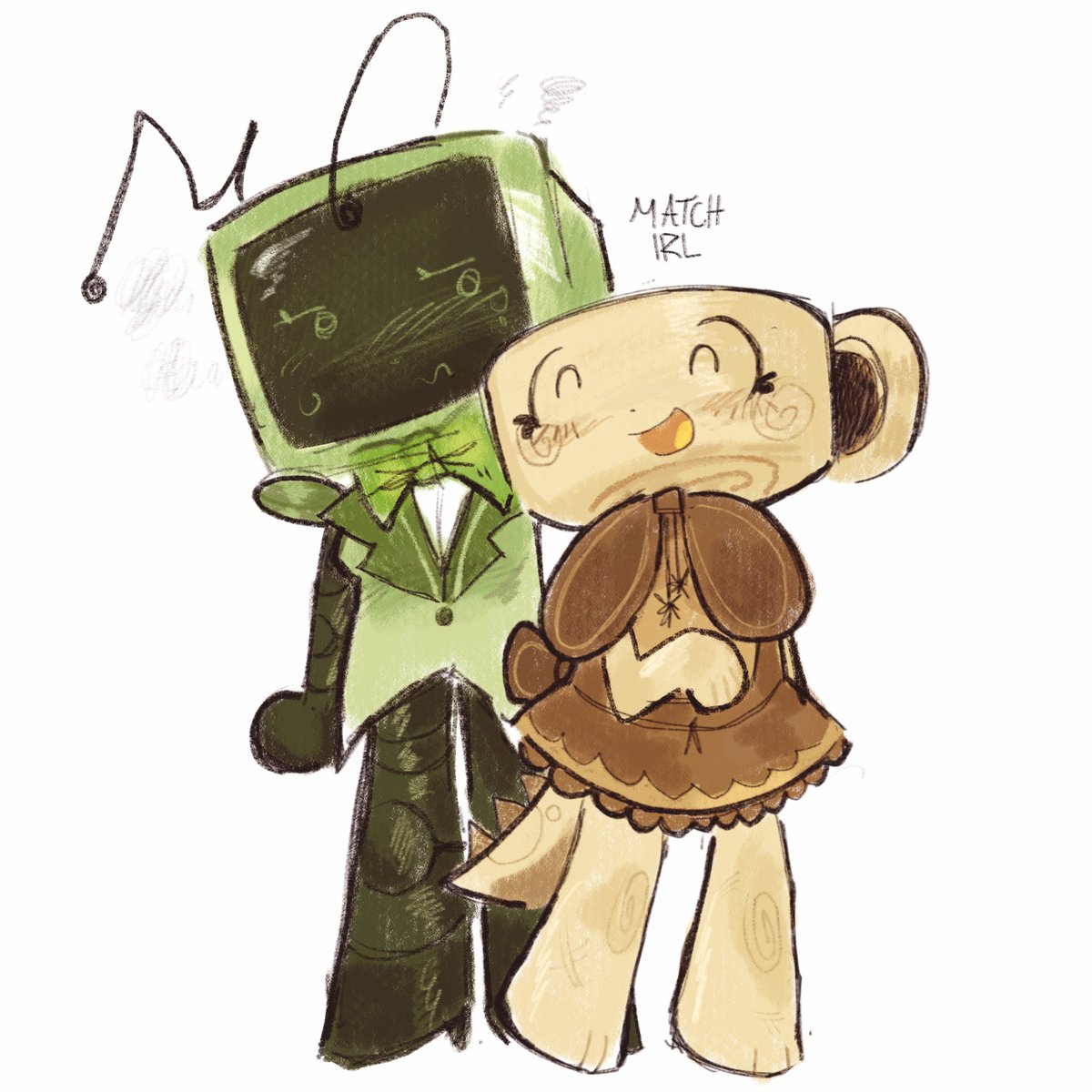 AZALEAPISTIL's tweet photo. to whoever wanted me to draw shellevision again

#dandysworld #dandysworldfanart https://t.co/rG8LXNcSXl