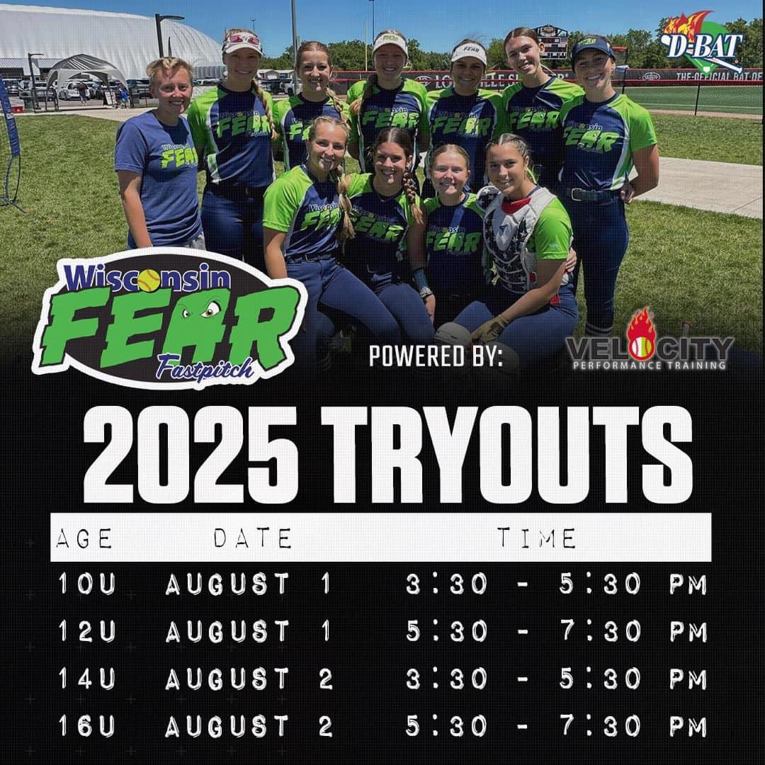 Wisconsin Fear Fastpitch tweet media