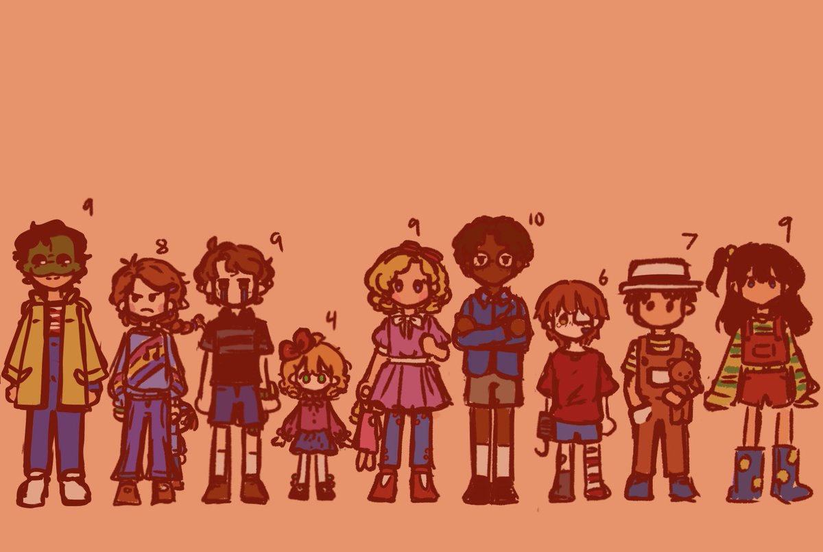 L1zzy61787's tweet image. Okokok I wanted to do a line up to get allll the changes out
I changed up ages n stuff but…I think it was a good choice..hopefully..perhaps..
But I’m done! 🤞🤞🤞