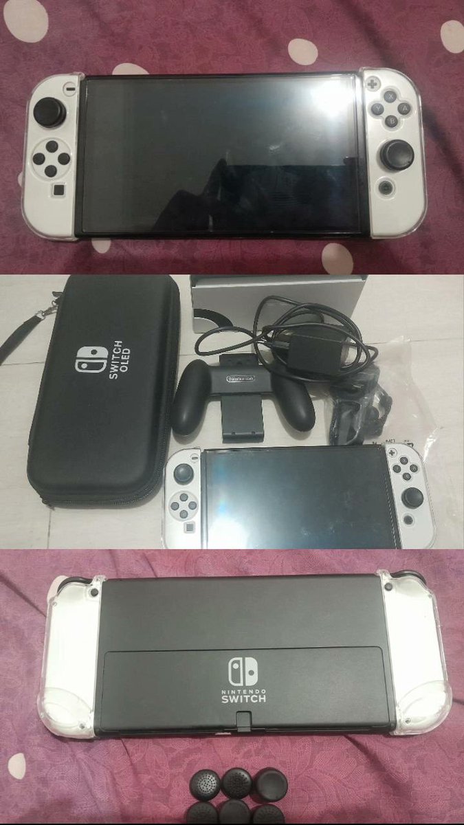 IzzaturRahmannn's tweet image. DIJUAL NINTENDO SWITCH WHITE OLED CFW 512 GB

Harga beli : Rp 5.650.000
Harga jual : Rp 4.750.000 (boleh nego)
Waktu pemakaian : 6 bulan sejak dibeli, 3 bulan pemakaian efektif

#NintendoSwitch
#secondnintendoswitch
#barangsecond