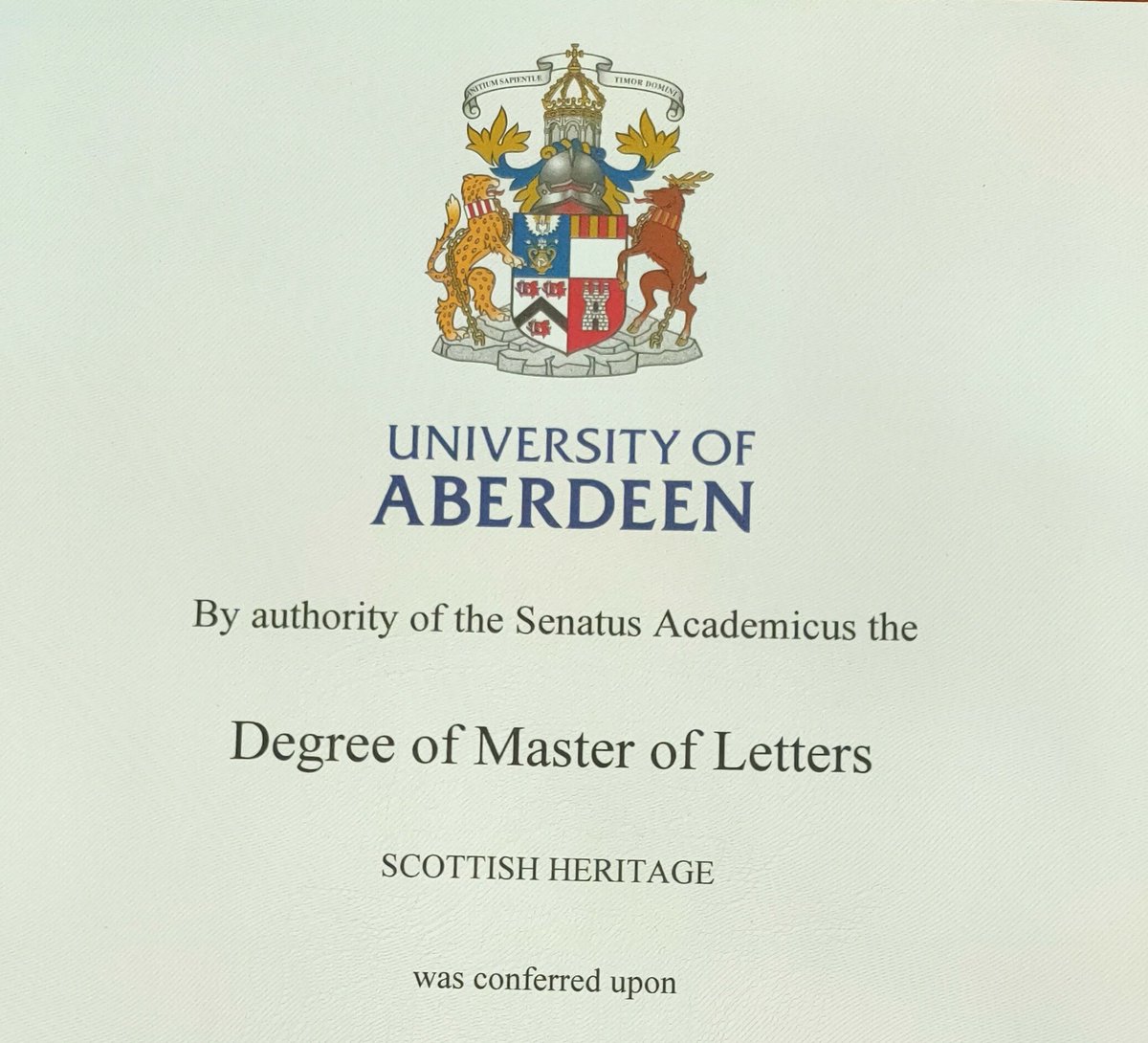 WriteLiveTeach's tweet photo. It has arrived!!! #graduate #mlitt https://t.co/n3el2xC2Vh