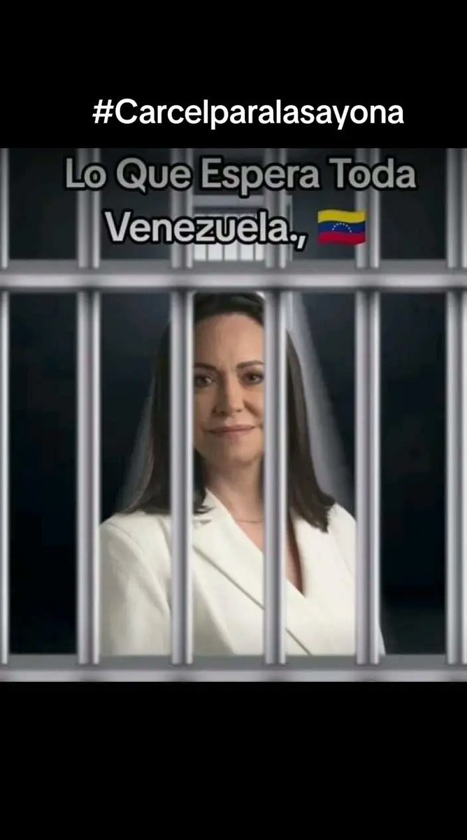 La Sayona y sus cómplices no pueden seguir destruyendo la vida de los venezolanos #carcelparalasayona