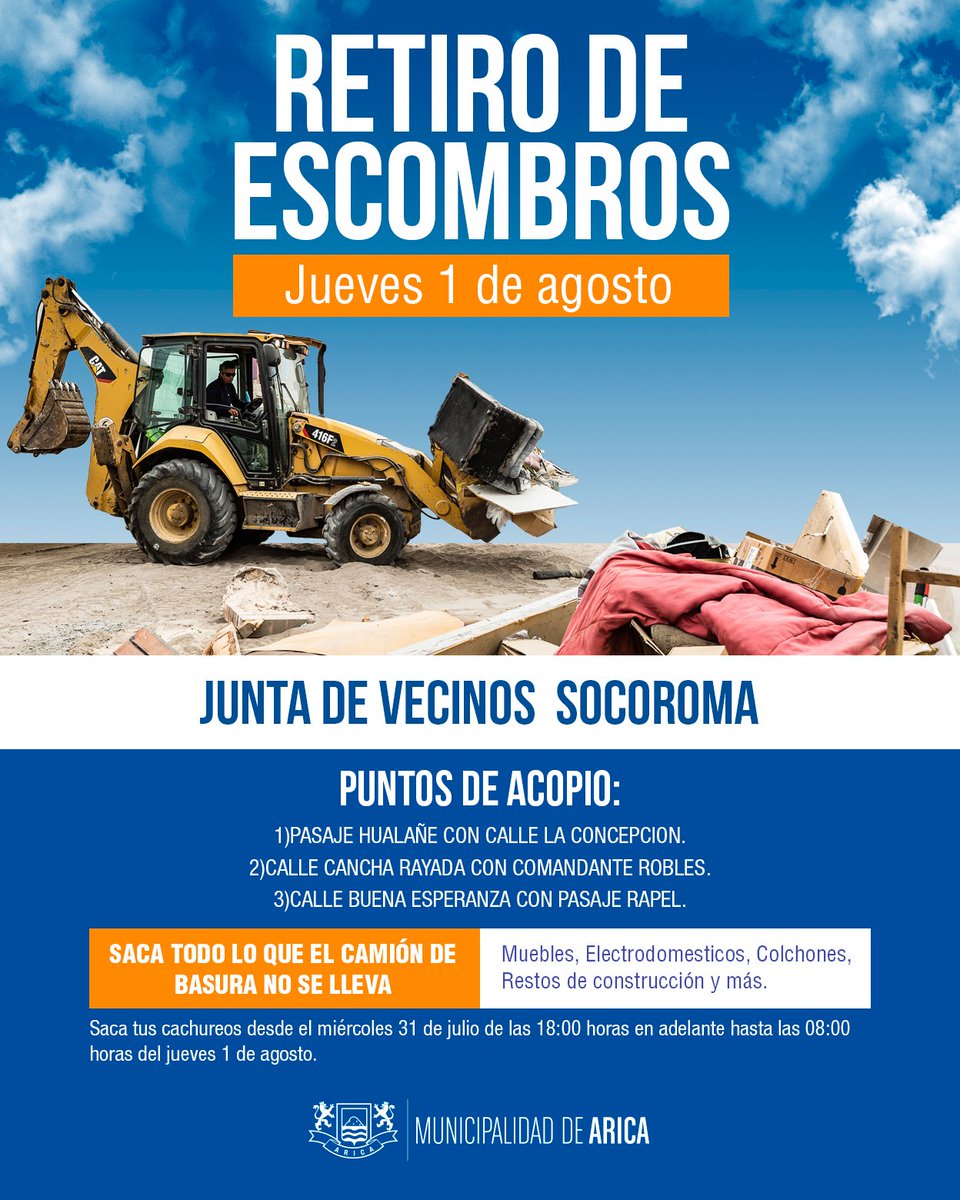 Municipalidad de Arica tweet media